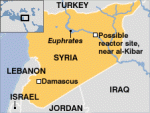 Peta Syria beserta negara-negara tetangganya